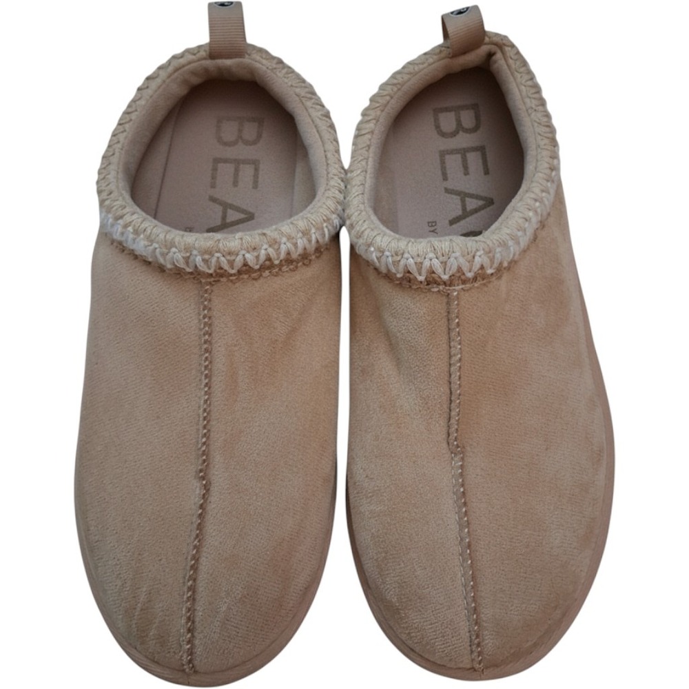 Beach by Matisse Zen Slippers Women Size 8 Tan Good Condition Slip On Mules